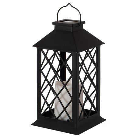 Gardenised Decorative Garden Patio Hanging LED Candle Lantern for Outdoors Table, Lawn and Deck QI004527